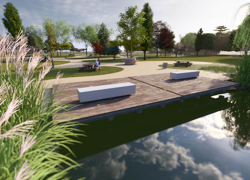 Jardin d'entreprise