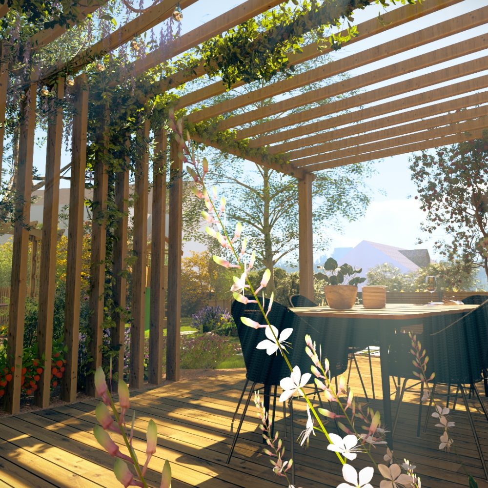Jardin urbain breton