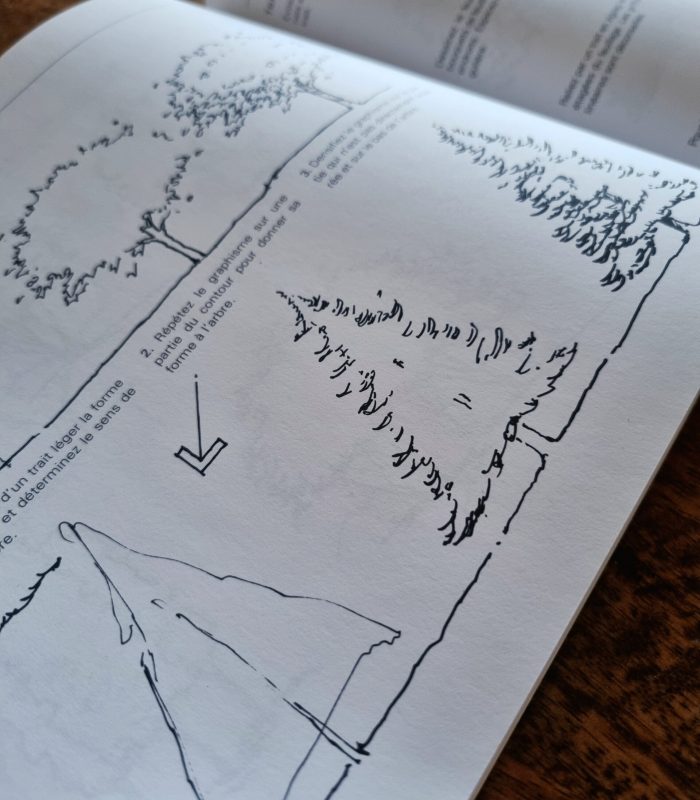 Dessin conception paysage