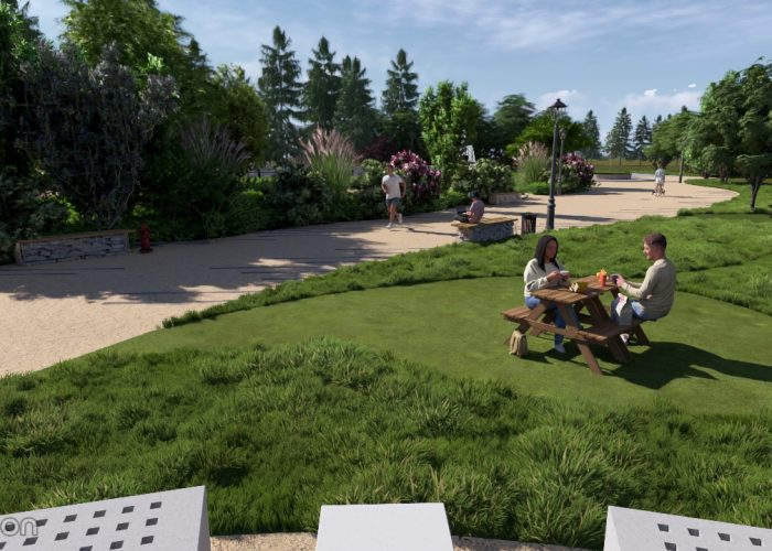 Parc public Trélazé