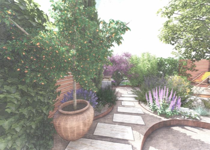 Jardin particulier Bezannes