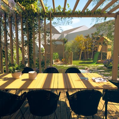 Jardin urbain breton