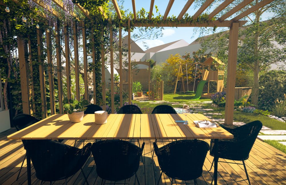 Jardin urbain breton