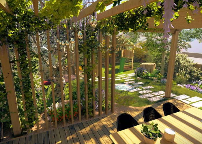 Jardin urbain breton