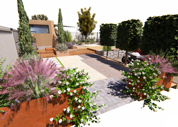 Jardin d'exposition Lantana