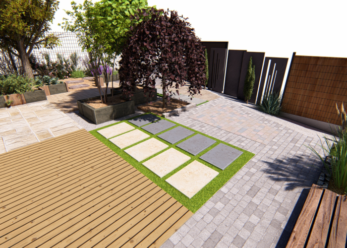 Jardin d'exposition Lantana